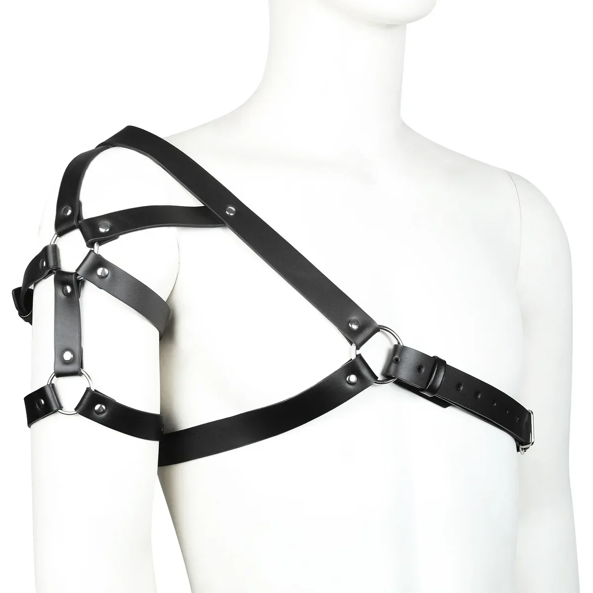 Leather Straps Belt Bondage Harness Sexy Lingerie male Body Harajuku Harness Garter Belt men Straps Suspenders Stockings