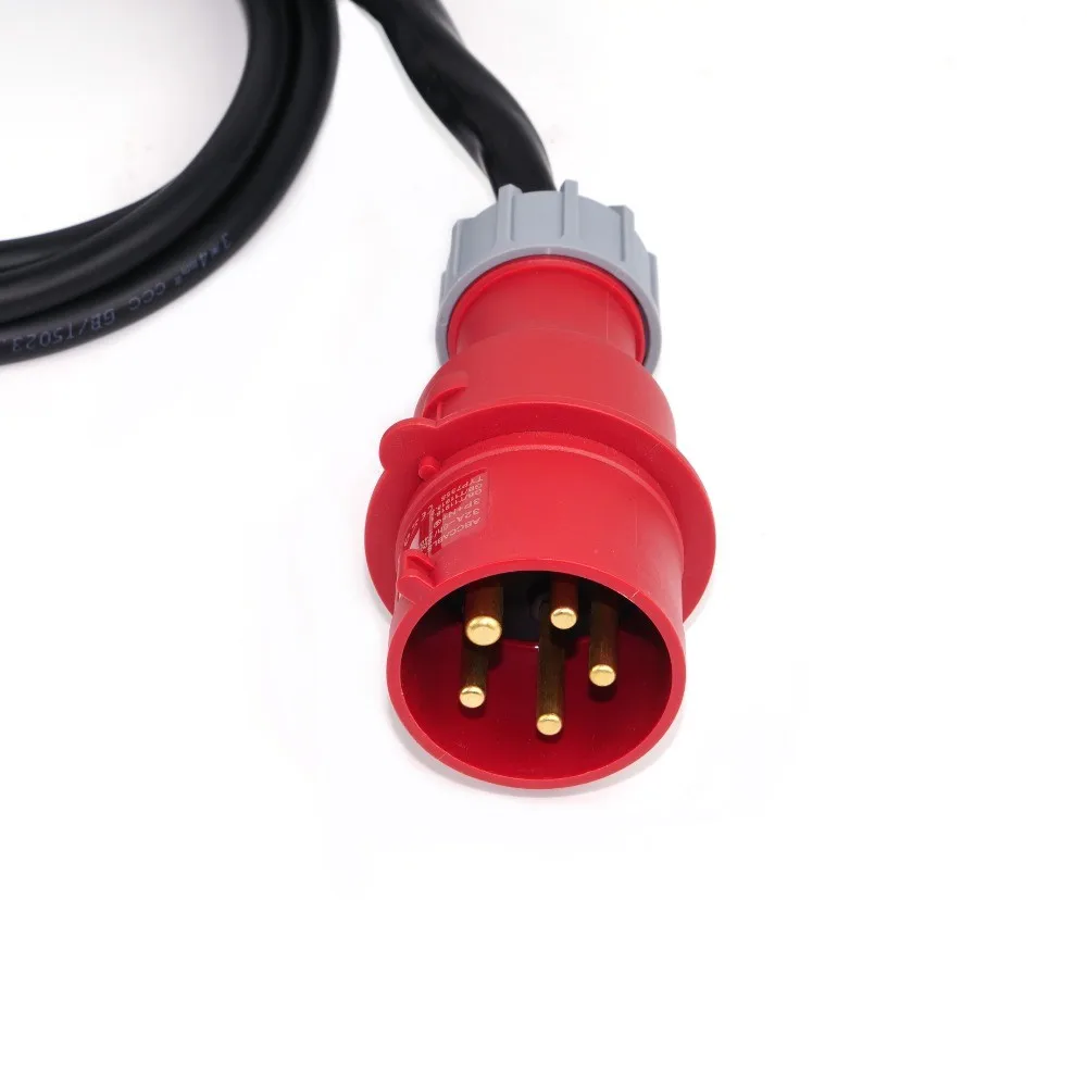 Extension Cable 63A 5Pin Male to 3*16A Female Adaptor for Stage Power Supply