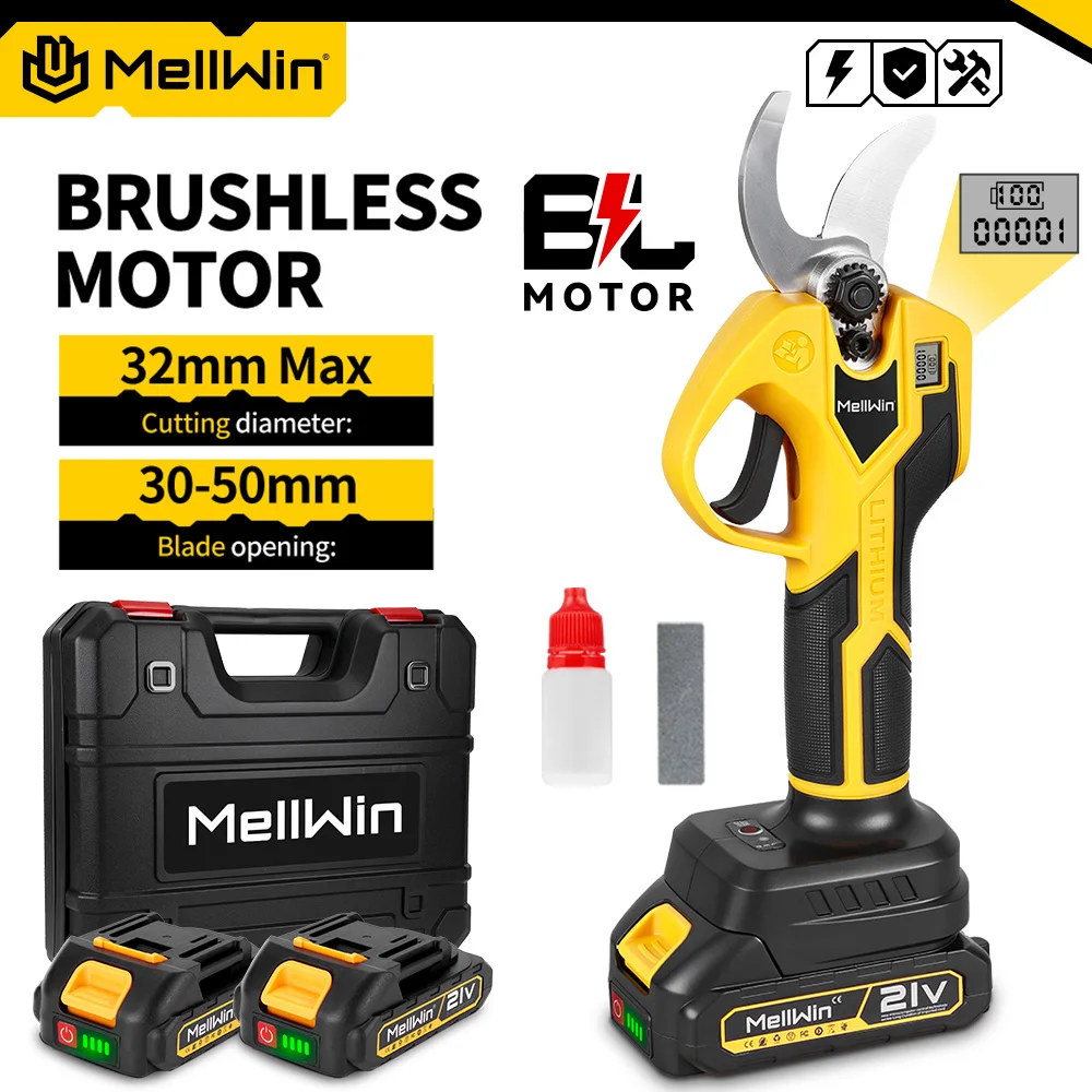 �y�Z�[�����zMELLWIN 32mm �u���V���X�d������΂��� �ʎ��~�͗p�R�[�h���X������ �K�[�f���c�[�� �}�L�^18V�o�b�e���[�s���Ή�