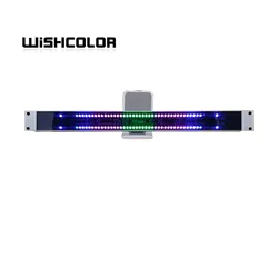 Wishcolor 19-calowy wyświetlacz muzyczny z 120 spektrum USB aktywowane głosem światło rytmiczne (Type1/2) dla szafki Audio 1U