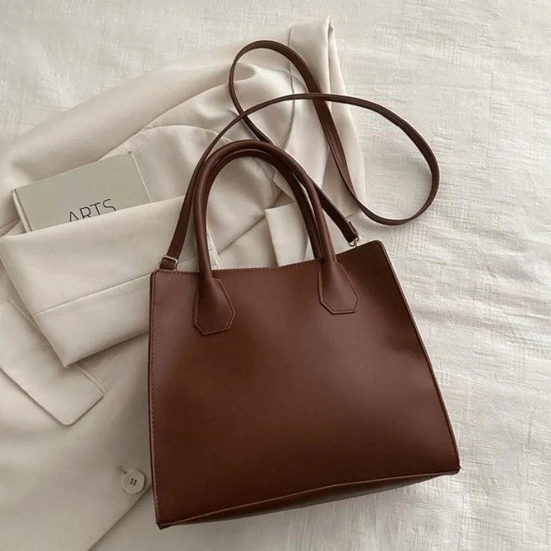 

Popular Women's Leather Shoulder Bag Crossbody Bag Handbag For Ladies, Luxury Brand Elegant Classic Messenger Tote Designer