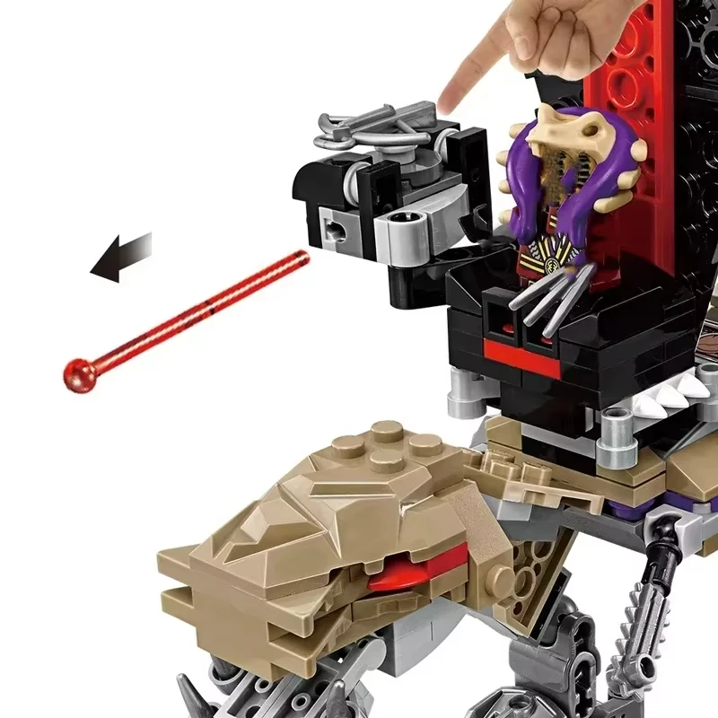 2025 nuovo carro di deformazione quattro in uno modello di blocco ragazzo bambini regalo di compleanno di Natale