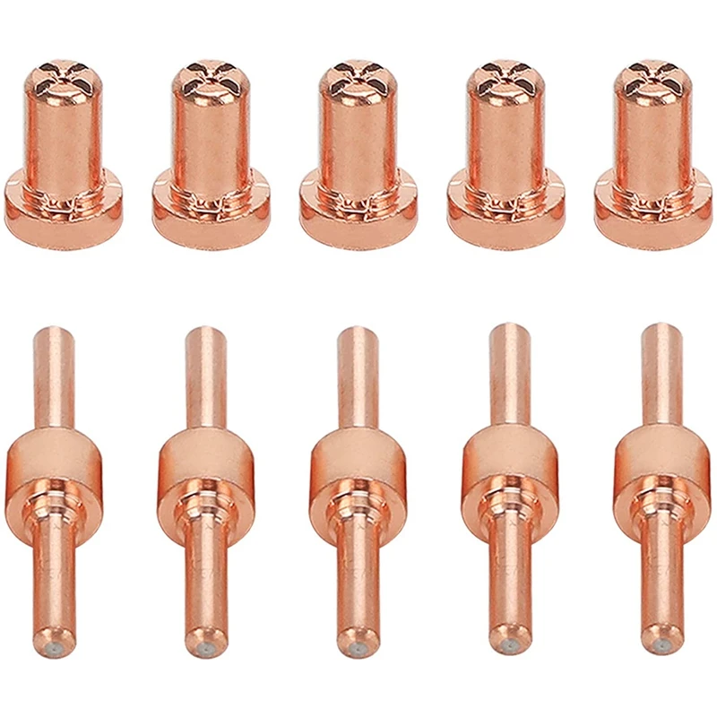 70Pcs Plasma Cutting Consumables for Cutting Torch PT31 Plasma Cutter Cutting Torch Consumables-A14I