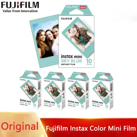 10-50 hojas de fotos instantáneas para cámara Fujifilm Instax Mini 12 Instax Mini paquete de película para cámara mini 99 8/7s/11/25/50/70/90/sp-2