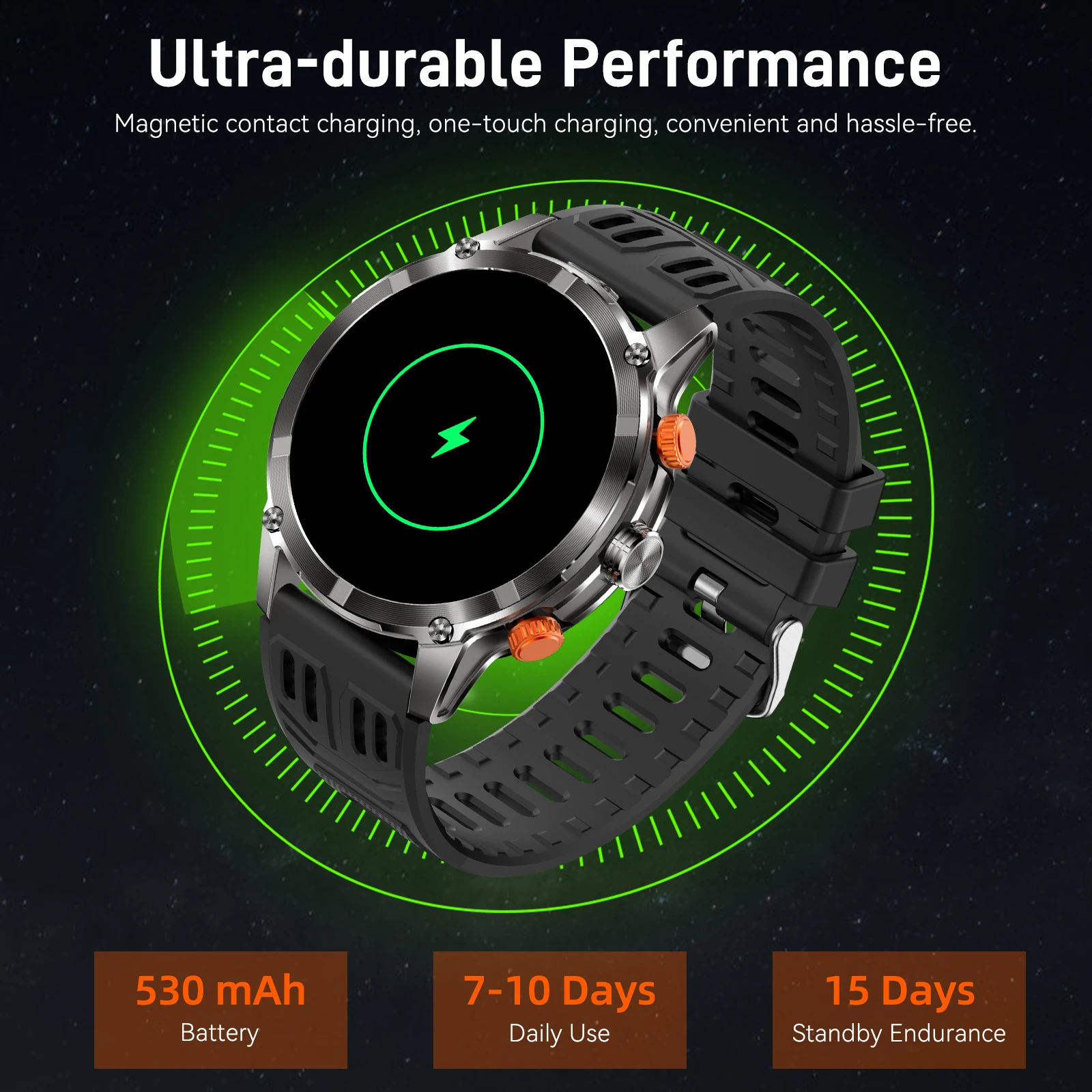 LaNikar 2025 Smart Watch IP67 Waterdicht Origineel Ontwerp Sporthorloge Met Kalender En Hoogte Barometer LED Zaklamp Oproep