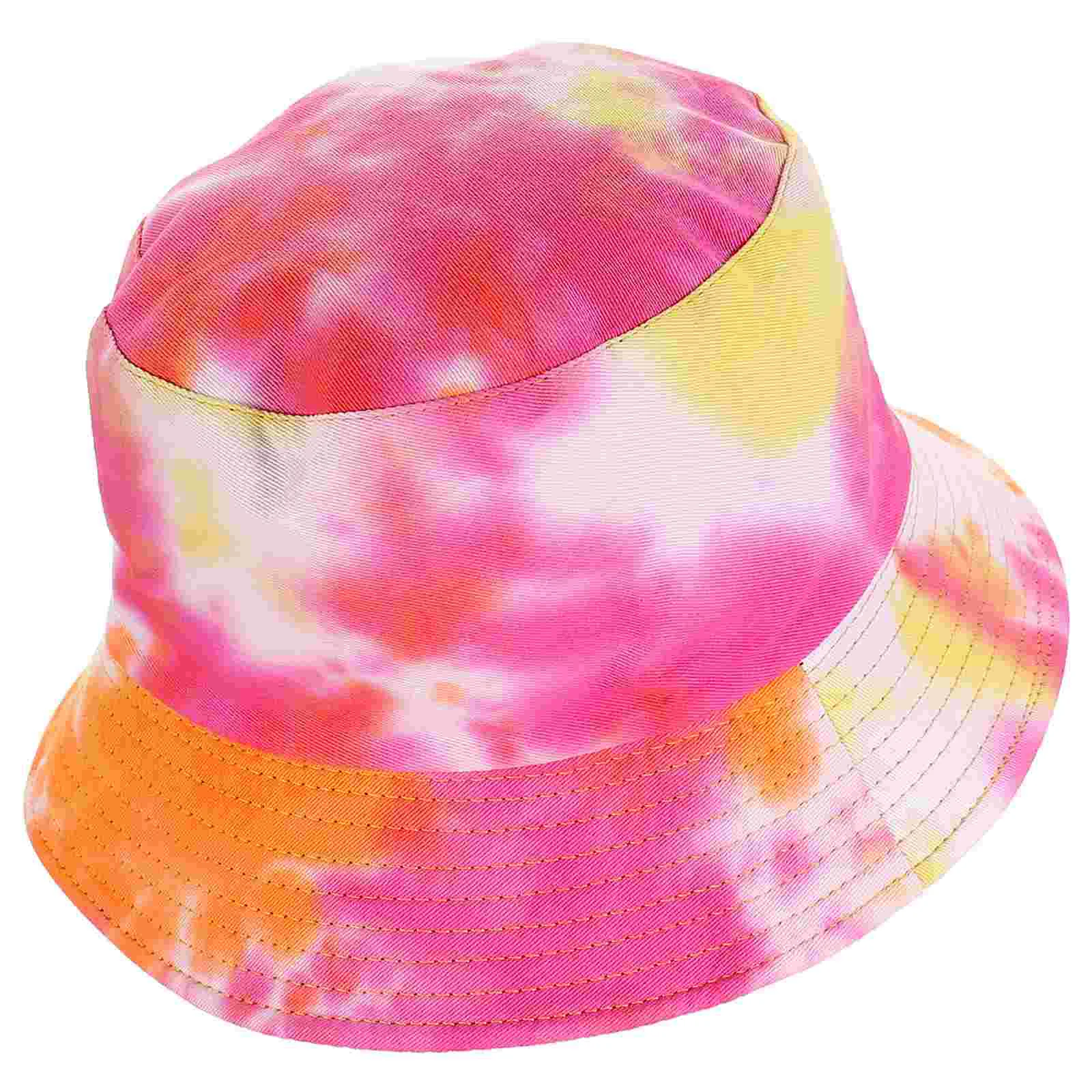 

Summer Sun Hat Bucket Hat Outdoor Beach Sun Protection Fisherman Hat Travel Bucket Colorful Fisherman Hat