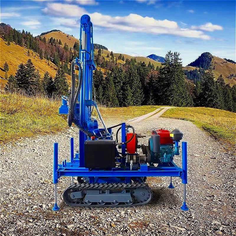Portable Deep Well Drilling Rig with Extension Rods Customized for Hard Rock Formations Manual Operation Farm Water Supply Sale