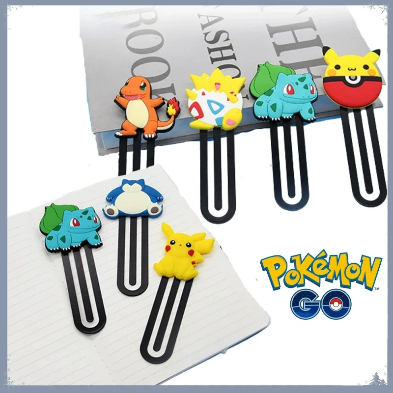 Pokemon Jigglypuff Bookmarks Children Cartoon Creative Bookmark Cute Exquisite Gift Metal Bookmark Student Study Supplies