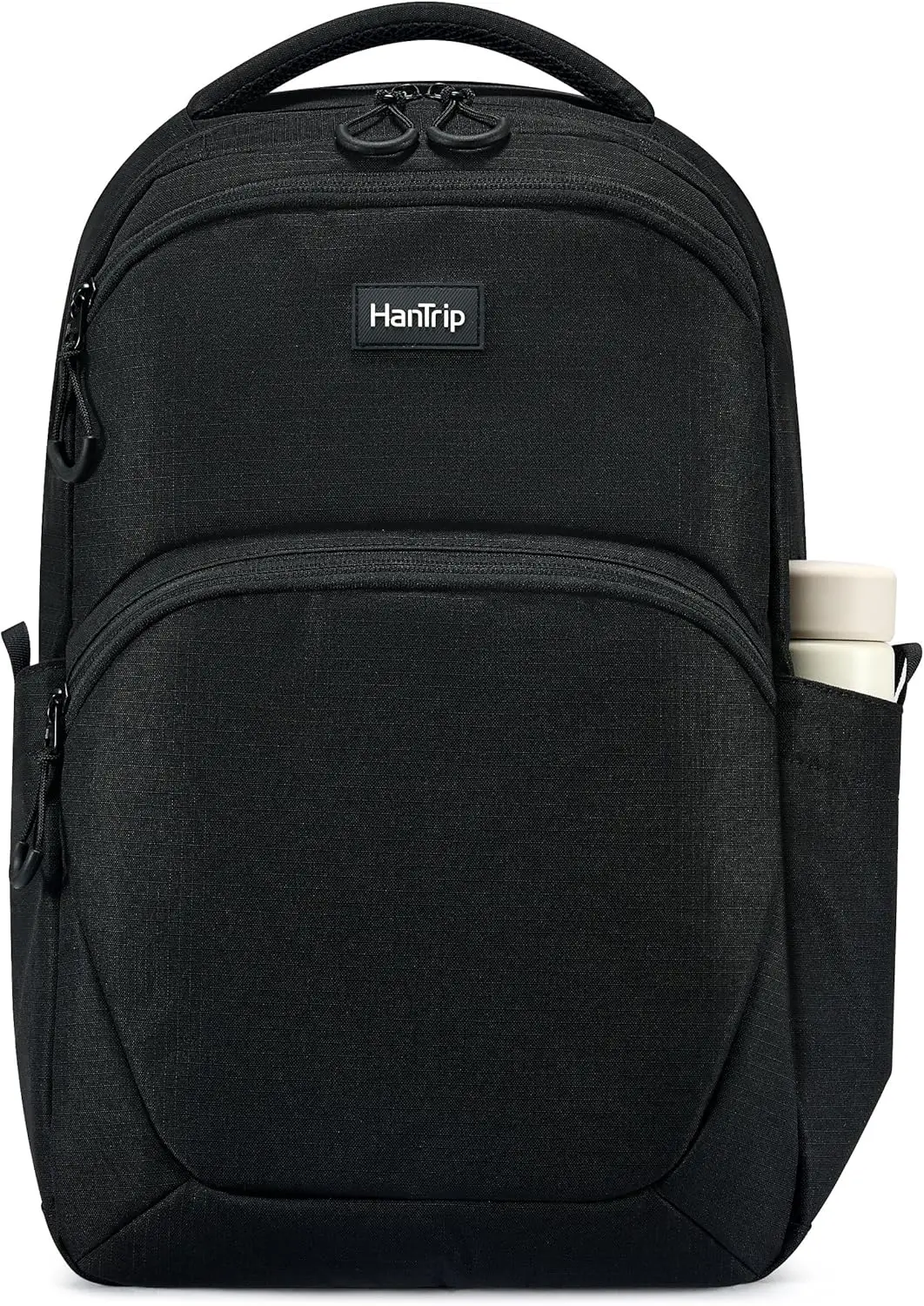 

30L Carry On Travel Backpack for Women Men, Water Resistant Laptop Backpack for Commuter College, Black