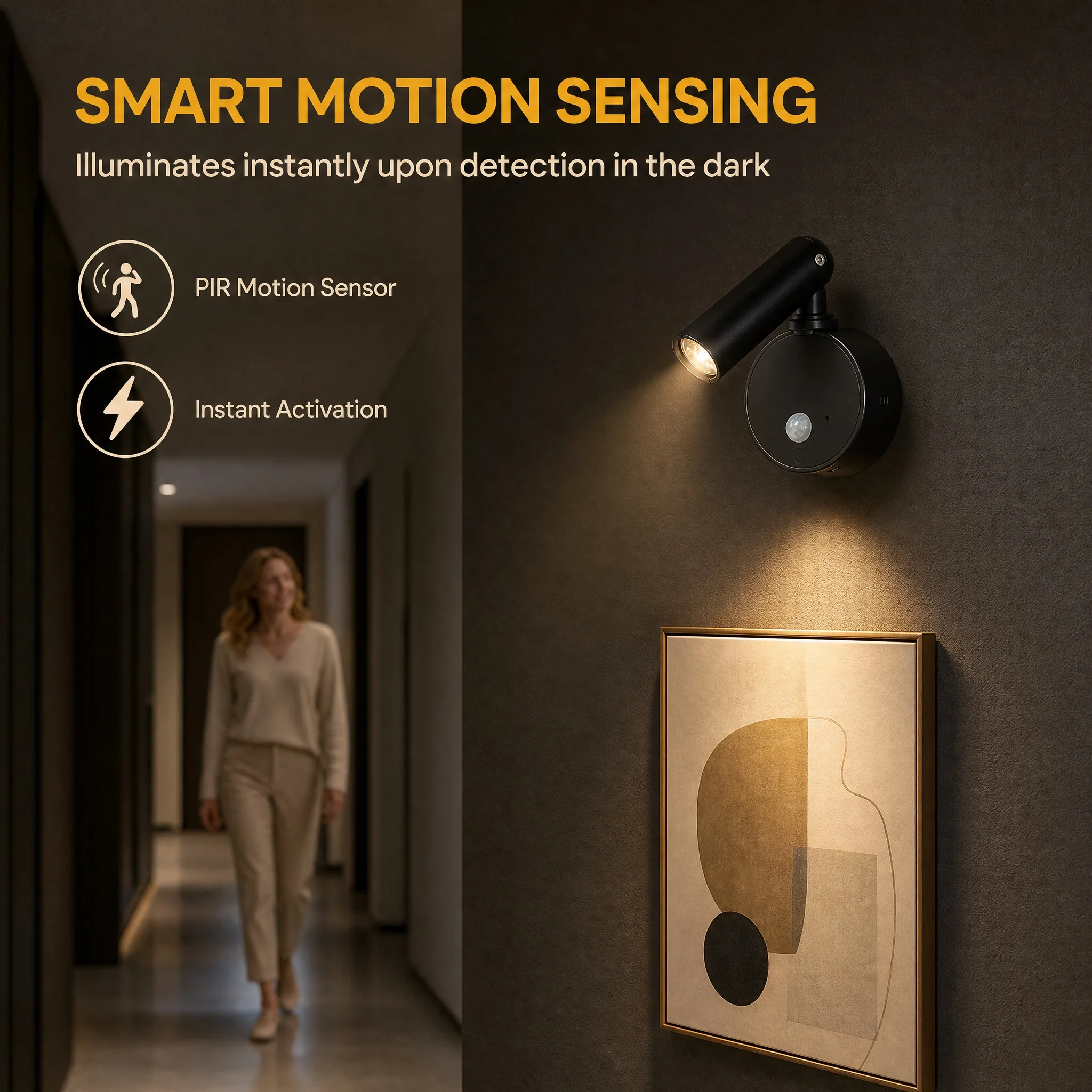 USB Rechargeable LED Wall Light Cordless Wall Lamp Touch Dimmable 3 Colors Cabinet Spotlight Magnetic For Bedroom Bedside Lamp