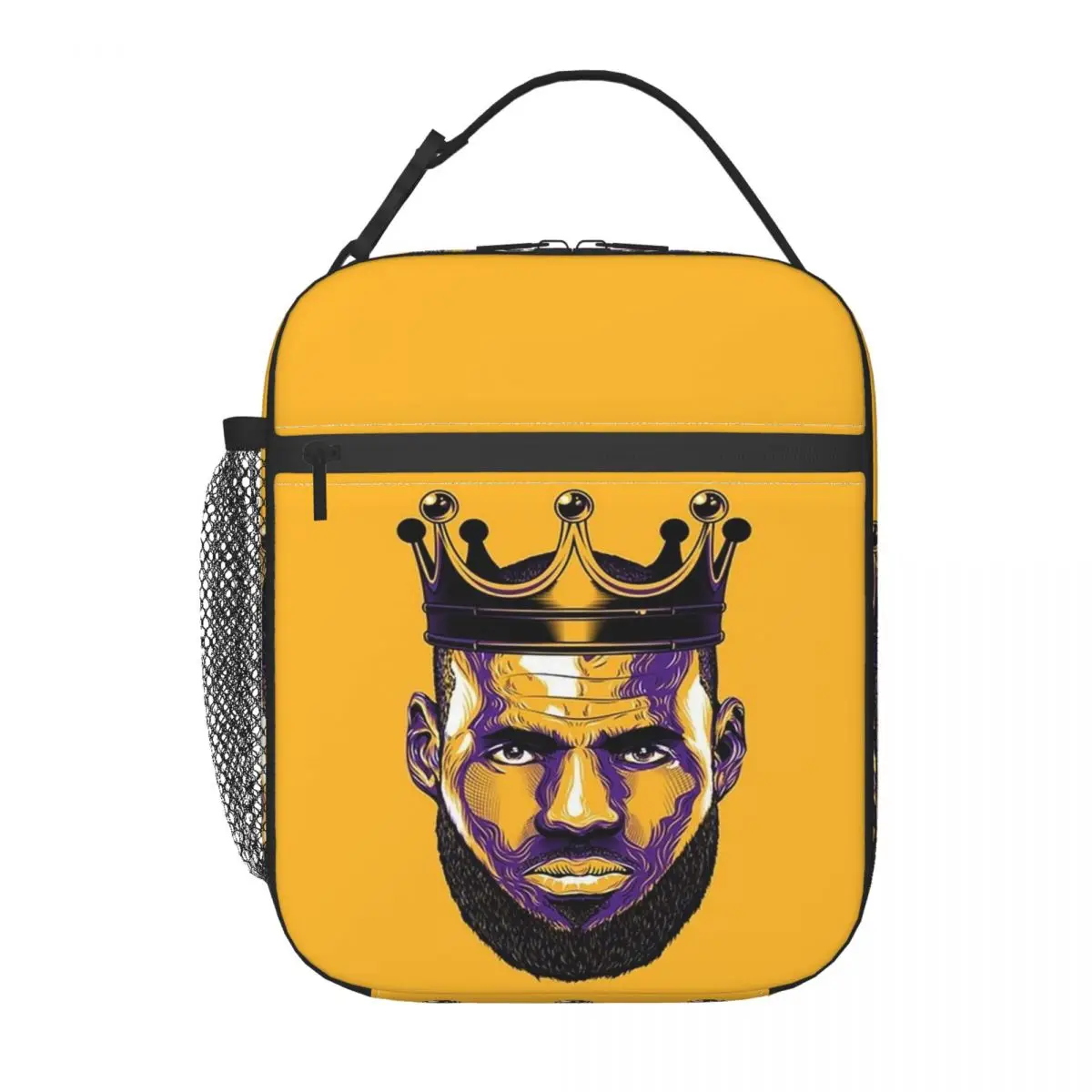 

Термосумка для обедов King Lebron James для женщин и детей, портативная термосумка для еды, термосумка-тоут