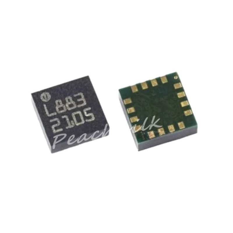 (5piece)HMC5883L  QMC5883L QMC5883P Screen printed L883 LCC-16 three-axis reluctance sensor chip