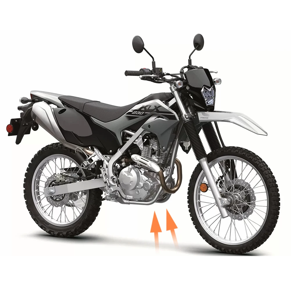 Защита двигателя защитной пластины для Kawasaki KLX230 KLX 230 аксессуары мотоциклов под крышкой