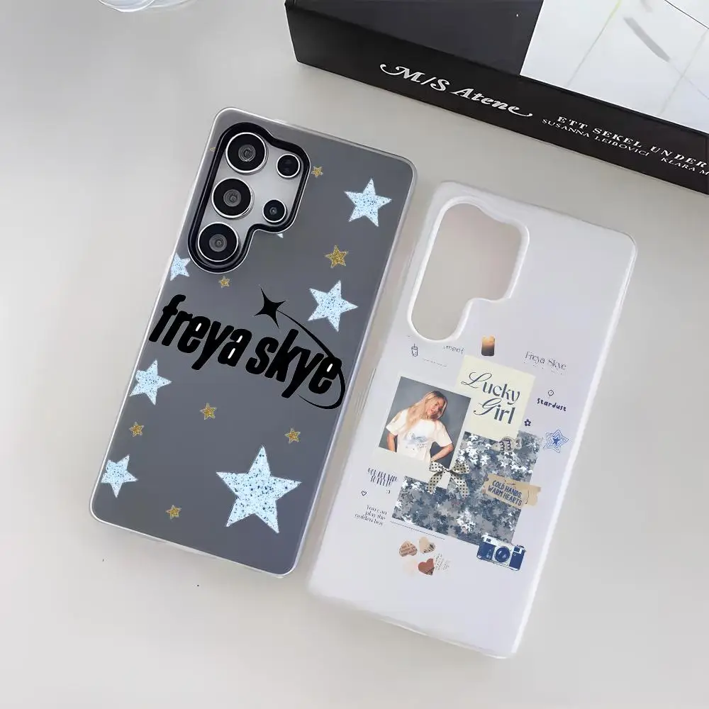 Singer F-Freya Skyes Phone Case For Samsung Galaxy S25 S24 S22 S23 Ultra S21 S20 Plus Frosted Jelly Shockproof Soft Cover