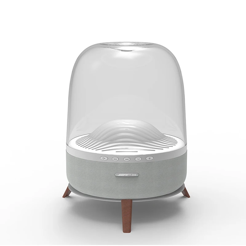 

High Sound Quality Wireless For Bluetooth Speaker With RGB LED Light Convenient For Party Outdoor Computer Mobile Phone Use