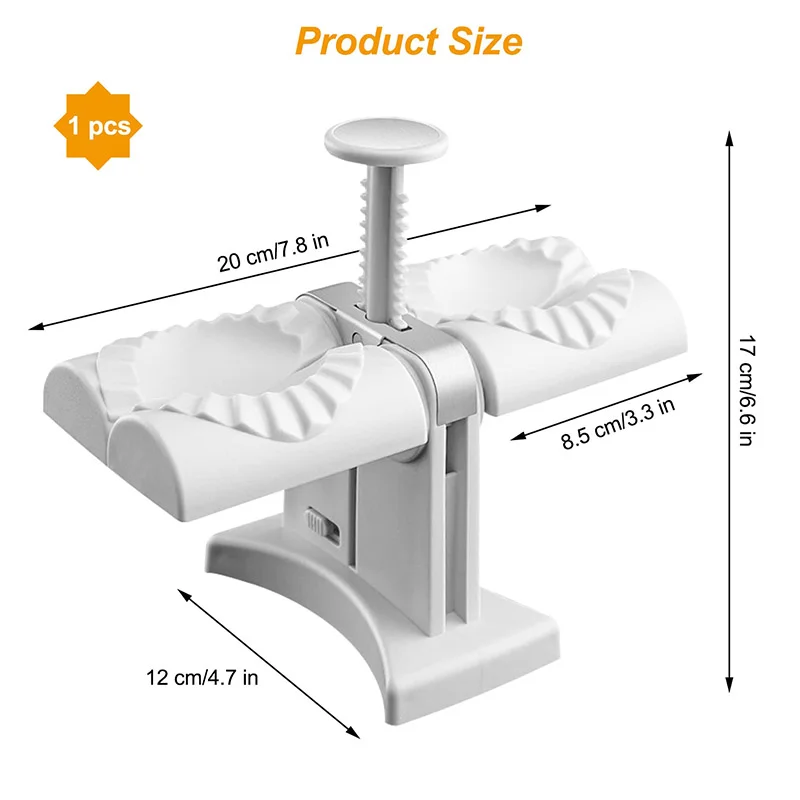 Dumpling Maker Machine Press Dumplings Mold Kitchen Accessories Automatic Pressing Tool DIY Empanadas Ravioli Mould Home Gadget