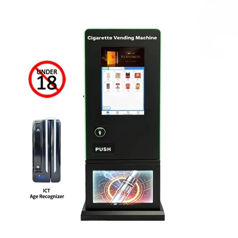 Mini Vending Machine Small Smart Electronic Spray Intimate Products Snack Drink Beverage Touch Screen Multi-Payment 24H