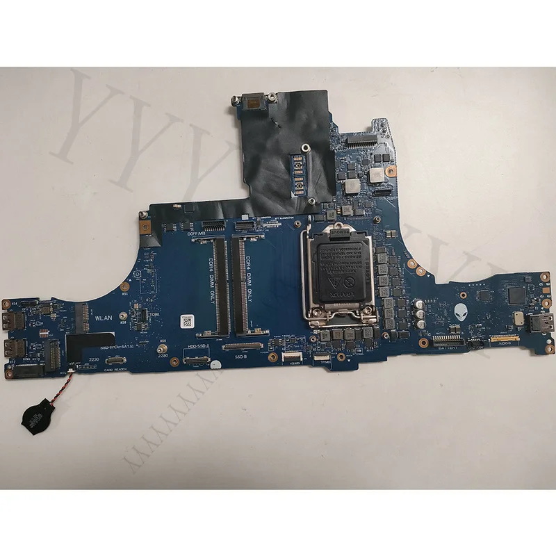 

Y+ For DELL Alienware Area 51M R2 Laptop Motherboard FDQ70 LA-J102P CN-027K68 Test