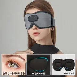 Máscara de dormir para mulheres com altifalante estéreo sem fios Auscultadores para dormir Auscultadores para dormir Bluetooth Máscara de olhos para dormir Música 3D Venda ajustável para viagens/meditação/mudança noctu