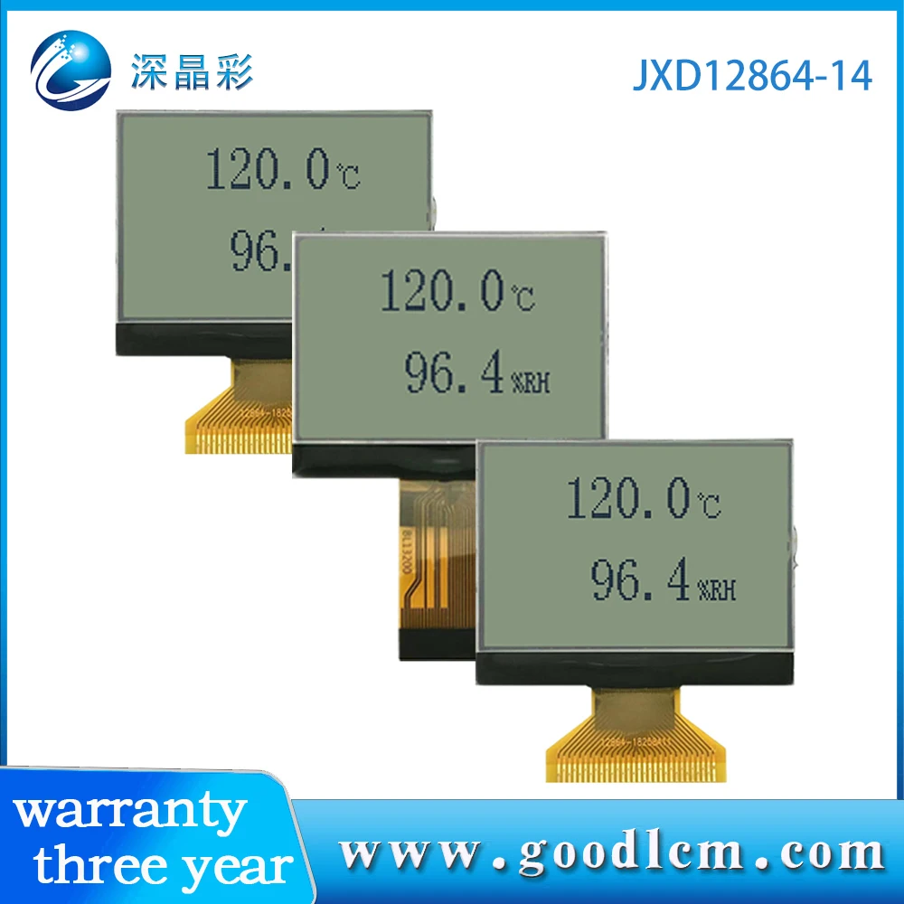 Greatbuy ST7567 Drive 3.3V Power Geen Backlight Monochrome12864 3Inch Cog Spi Lcd Display Module 128X64 Dots