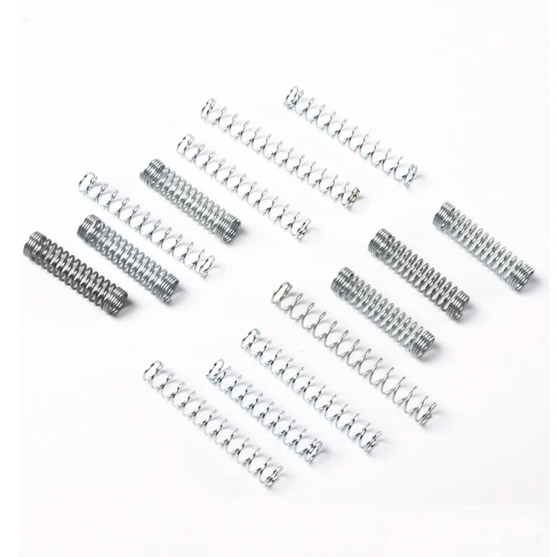 10-50pcs OD 4/4.3/4.5mm Ballpoint Pen Spring Small Elongated Compression Spring Galvanized Wire Diameter 0.4mm Length 18-30mm