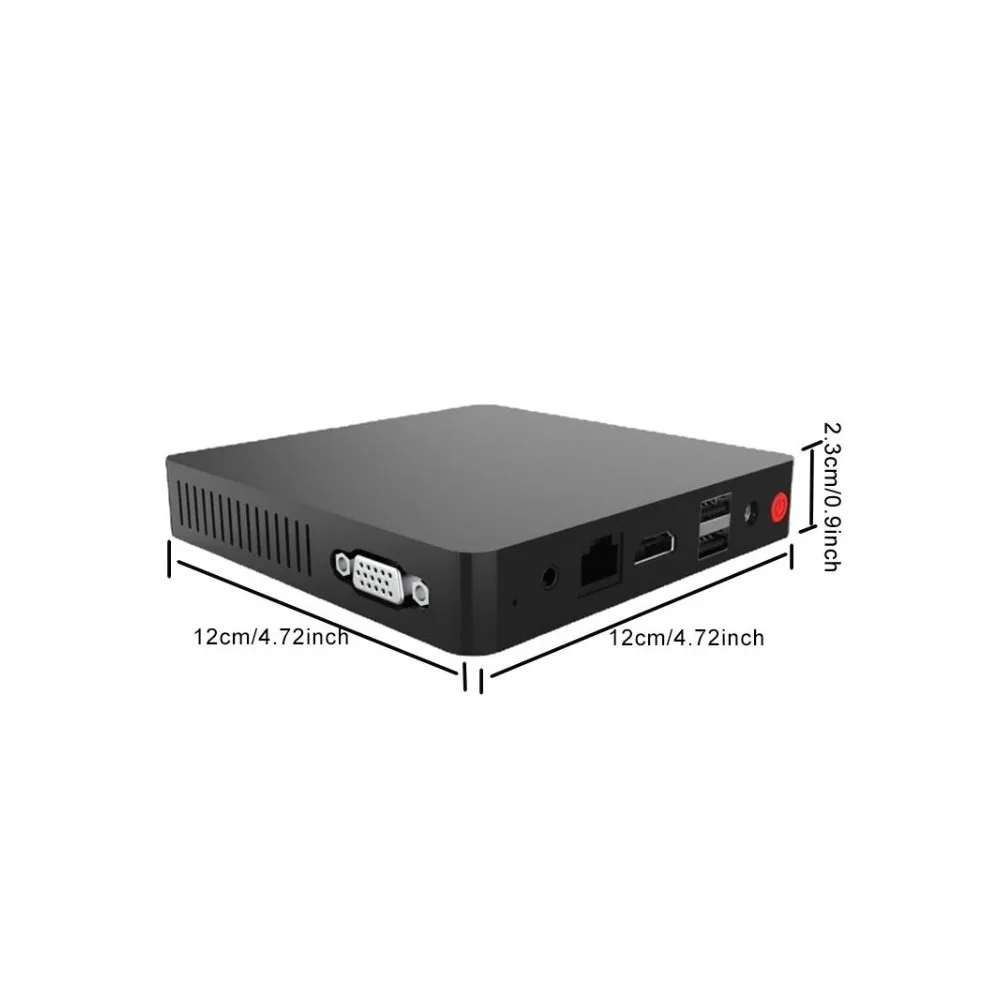 Beelink T4 Pro Mini PC Intel Apollo Hồ Bộ Vi Xử Lý N3350 Windows 10 Mini PC HTPC RAM 4GB 64GB ROM, USB 3.0, 2 * HD-MI AC WIFI