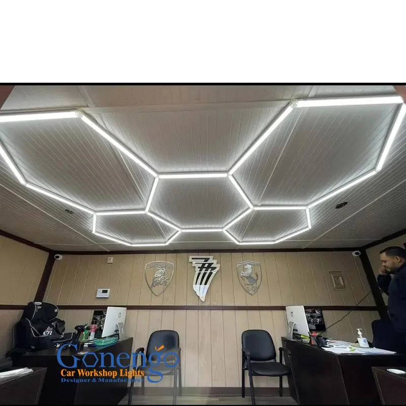 Indoor Lights Customized Diy Assembled Hexagon Light House Decoration Interior Lighting