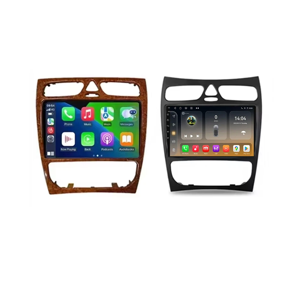 For Mercedes Benz C Class W203 C200 C320 C350 CLK W209 2002 - 2005 Carplay Car Radio Player Android Auto Stereo GPS Navigation