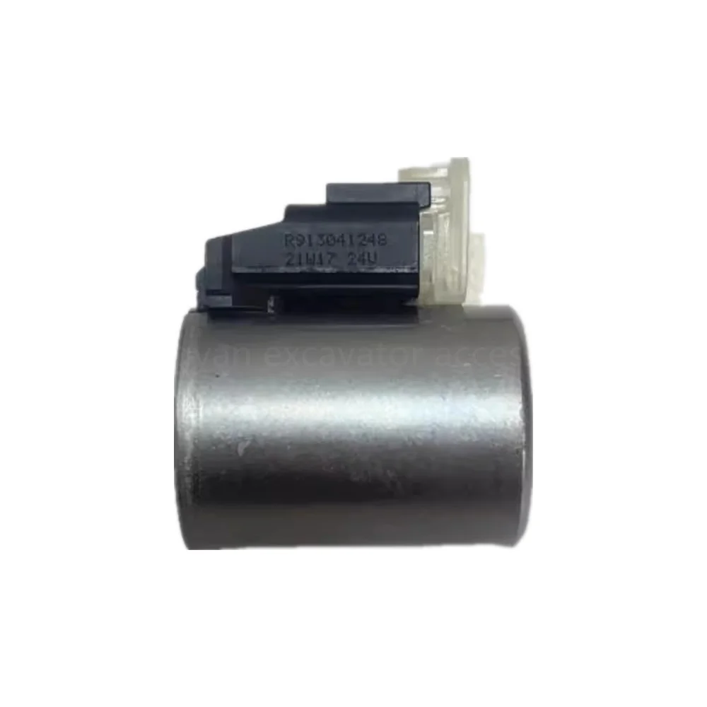 R913041248 For XCMG XE520/550/470D/490D Liugong CLG945E/948E/950E/952E/956E Fan Pump Solenoid Valve Core Coil Excavator Parts