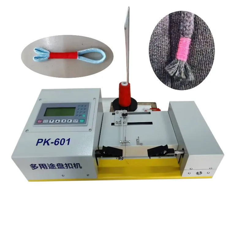 New Automatic Multi-Purpose Stainless Steel Winding Machine for Rope End Making Terminal Steres Thread Cord for Home Use Clothes