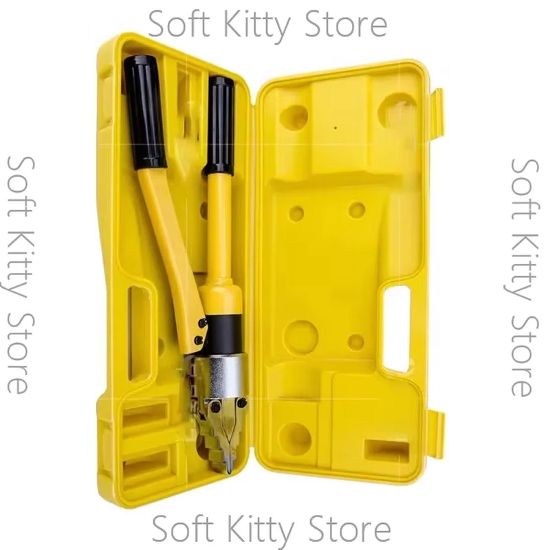 `Manual Hydraulic Flange Separator YQ‑55 Integrated Hydraulic Expansion Spreader Arm Portable Fire Rescue Disassembly Tool`