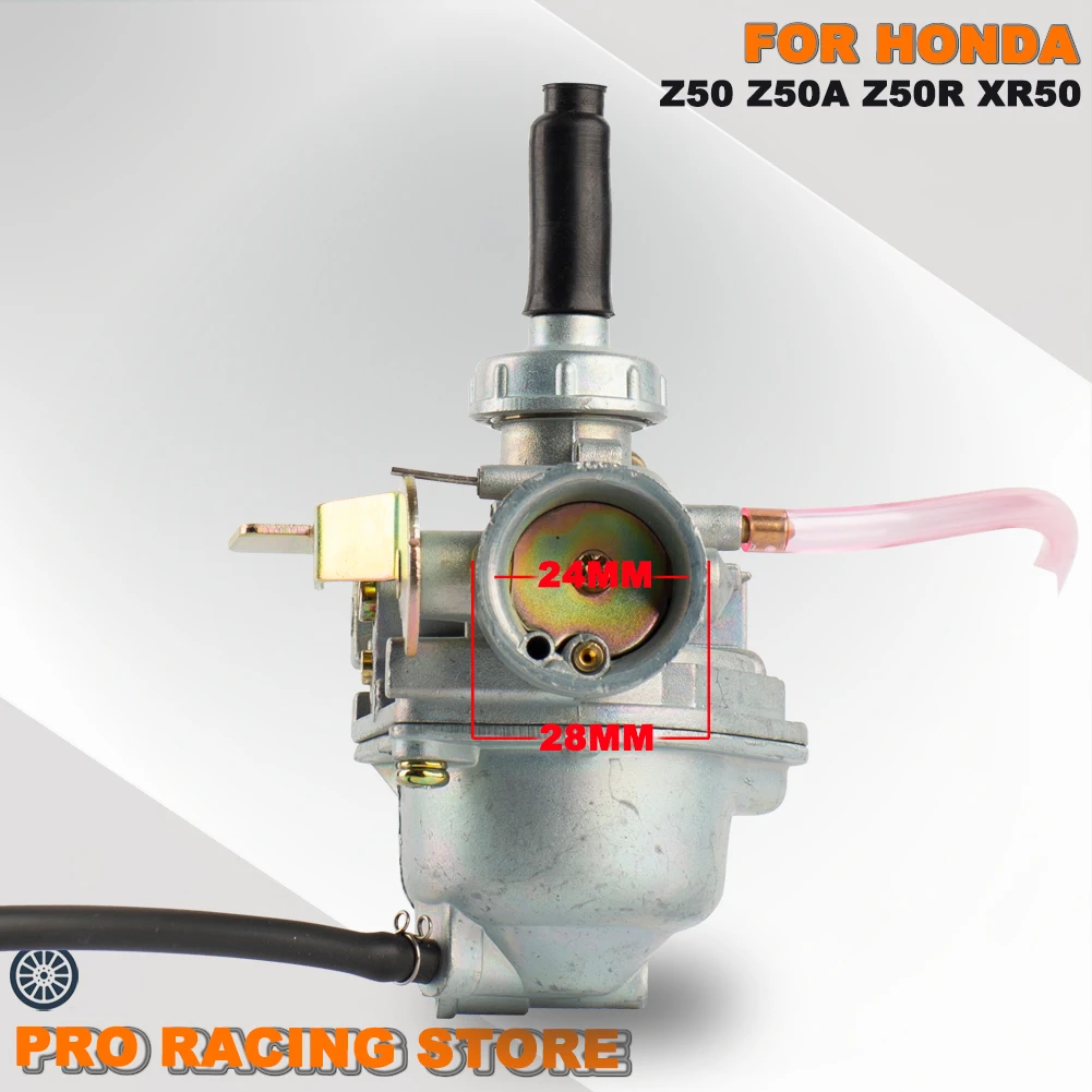 Motorcycle 14mm Carburetor For Honda CRF50 XR50 Z50 CRF XR50 Z50RS Z50R 1979-1999 Z50A 1972-1978 Monkey Bike Dirt Bike Carb