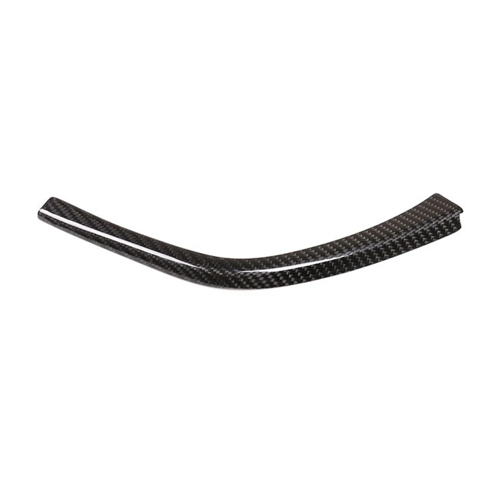 Real Carbon Fiber Car Gear Shift L Shape Strips Trim For-BMW F80 F82 F83 M3 2014-2018 LHD