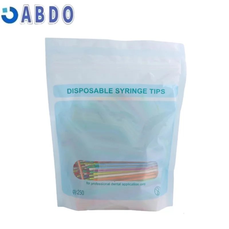 Disposable Air-Water Syringe Tips Plastic Three Ways Syringe Tips Water Air Syringe Head Nozzles for Washing Drying 250 Pcs/lot