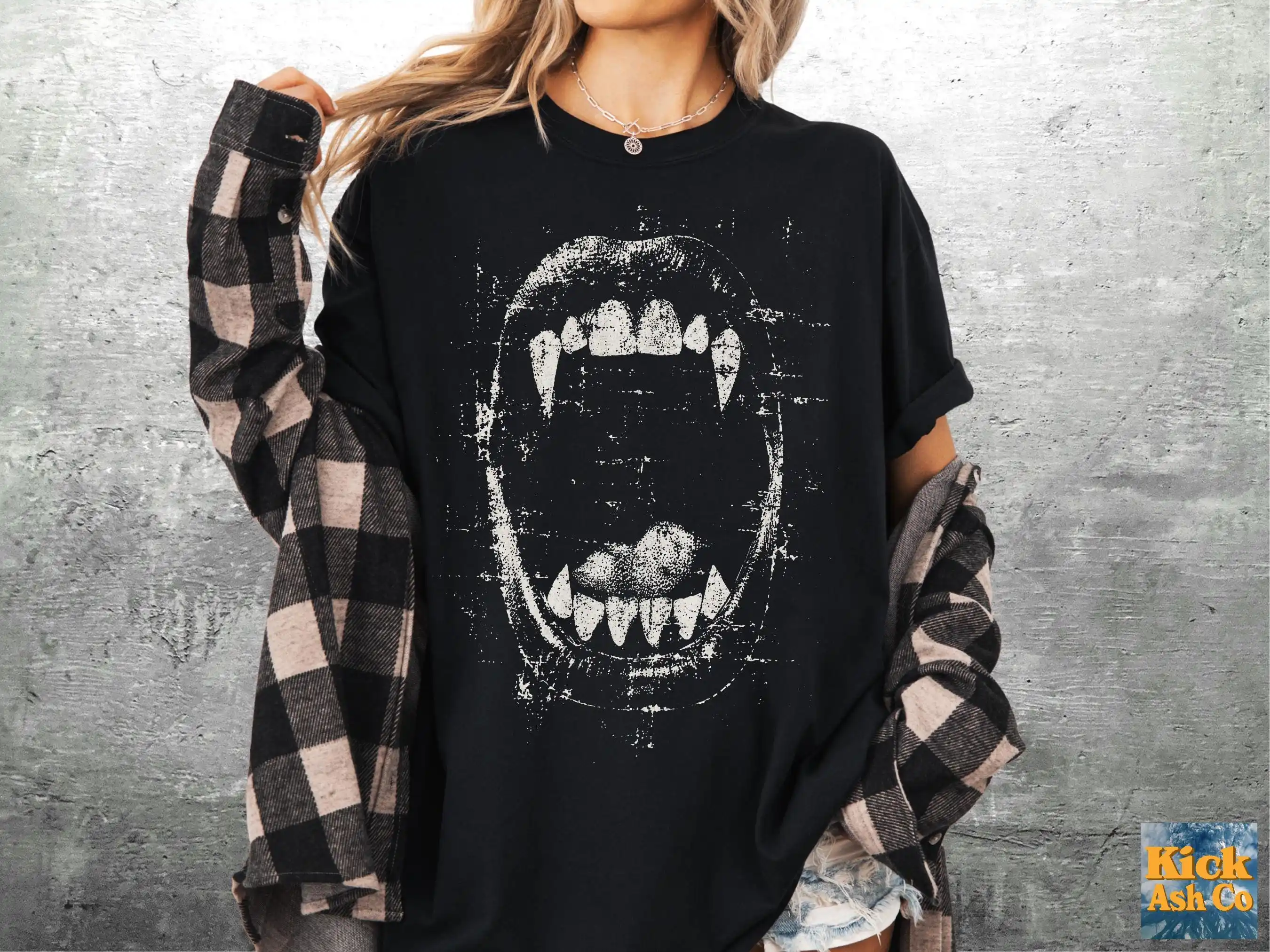 Vampire Shirts, Goth Girl, , Mens, Unisex Comfort T-shirt