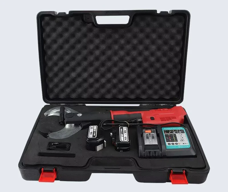 Rechargeable Hydraulic Cable Cutting Machine Brushless Motor SZ-85C Portable Electric Copper Aluminum Armored Cable Cutter