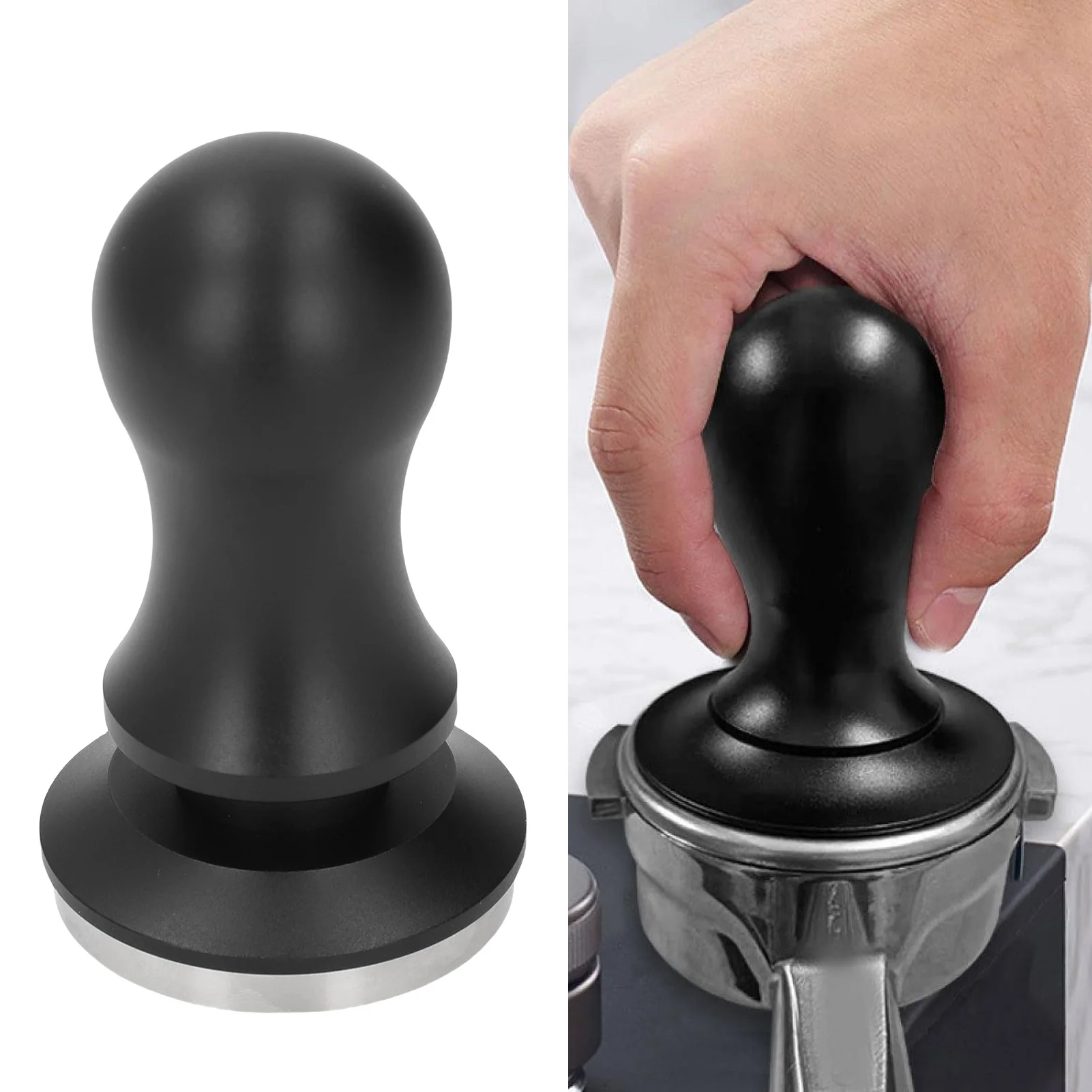 

Coffee Tamper 30lb Constant Pressure Spring Loaded Calibrated Coffee Tamper With Scale