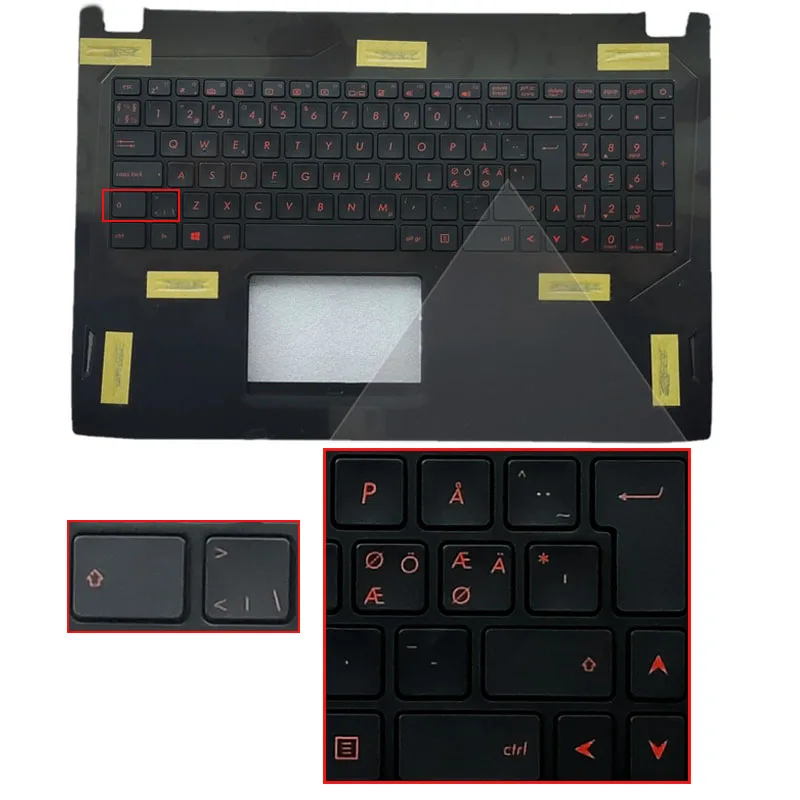 New laptop keyboard for ASUS GL502 GL502V GL502VM GL502VT GL502VS GL502VY palmrest cover shell backlit