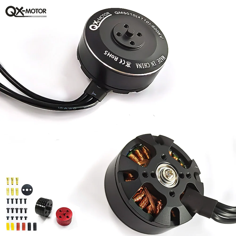 

QX-MOTOR QM5010 4110 High Power 320KV 380KV 600KV CW CCW Brushless Motor For RC Remote Controlled Airplane Model Toy Parts