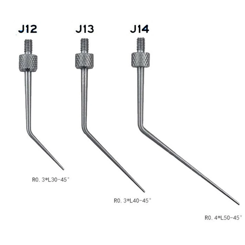 Measuring Tool Accessory Stem Rod for Dial Test Indicator with M2.5 Thread High Speed Steel Tip for Depth Detection