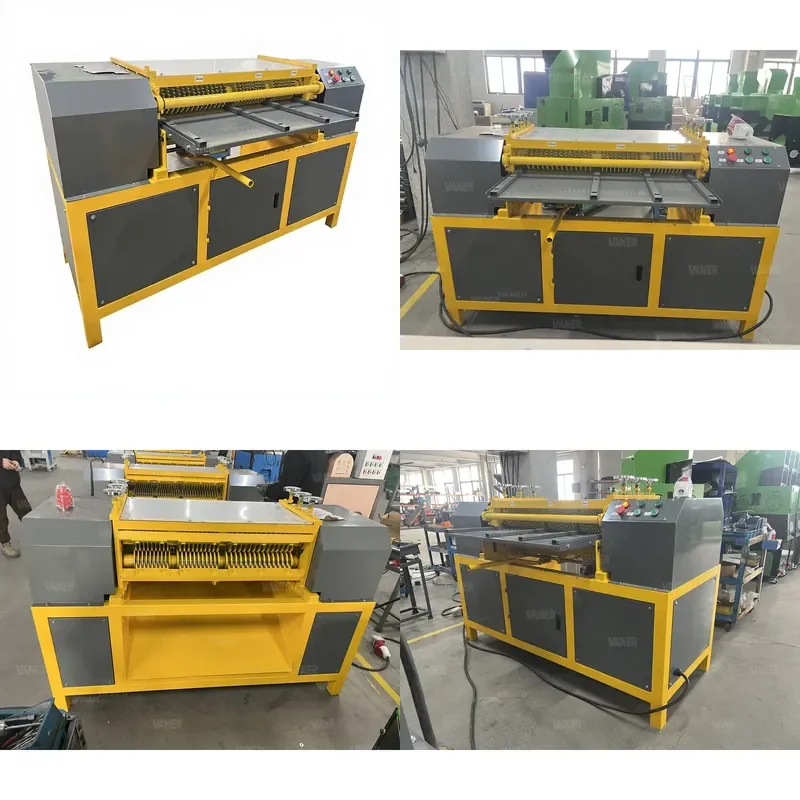 2026 Hot V-1200P Radiator Recycling air Conditioner Radiator Copper Separator Machine Aluminum Radiator Separating Machine