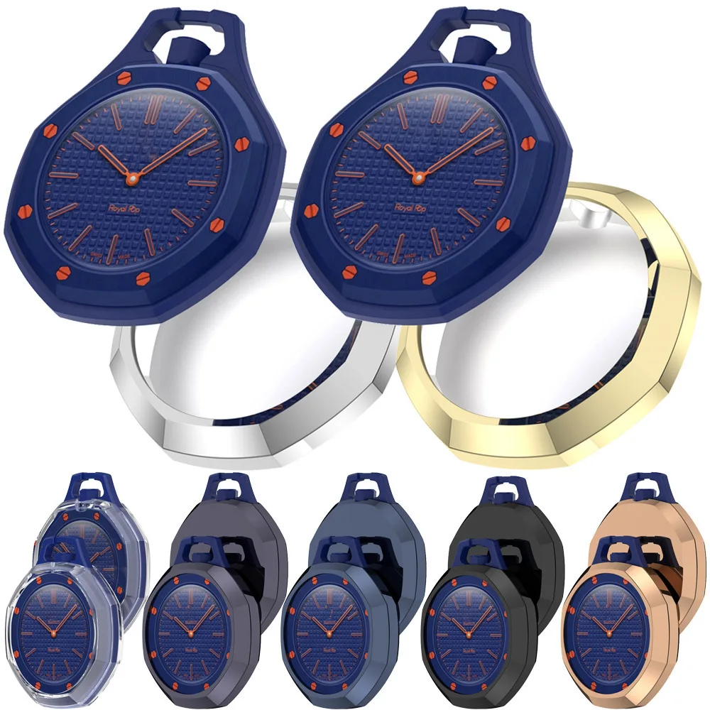 

BEHUAProtective Case Cover Shell For Swatch x AP Royal Pop Frame Cases TPU Screen Protective Accessories