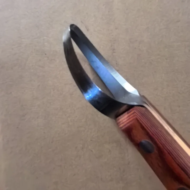 Farrier Loop Hoof Trimming Knife, Maintenance Cutter, For Horse Repair