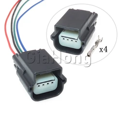 1 Set 4 Wege Auto Teile 3148-00 Automotive Antenne Modul Niedrigen Strom Wasserdicht Draht Buchse Für Ford Auto sensor Stecker