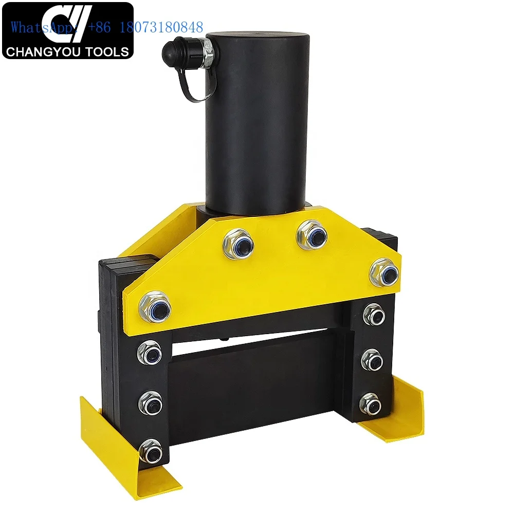 CWC-200 Hydraulique Cuivre jeu de barres machine de découpe 200mm