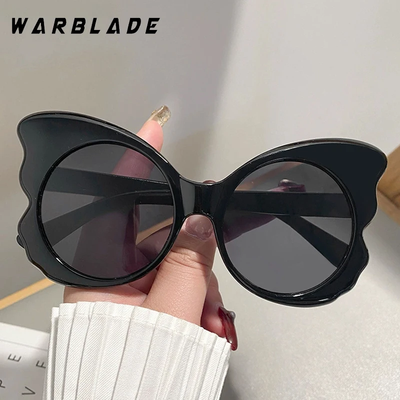 

Fashion Design Oversized Butterfly Frame Women's Sunglasses Luxury Brand Men Sunglass Outdoor Travel Summer Party Shades UV400