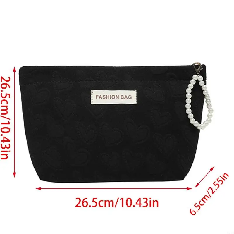 

Women Makeup Bag Storage Fashionable Canvas Cosmetic Bag Toiletry Pouches Suitable for Different Occasion