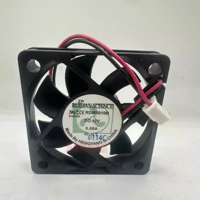 New CPU Cooler Fan for RDM5010B DC12V 0.08A 5010 5cm Double Ball Silent Cooling Fan 50*50*10mm