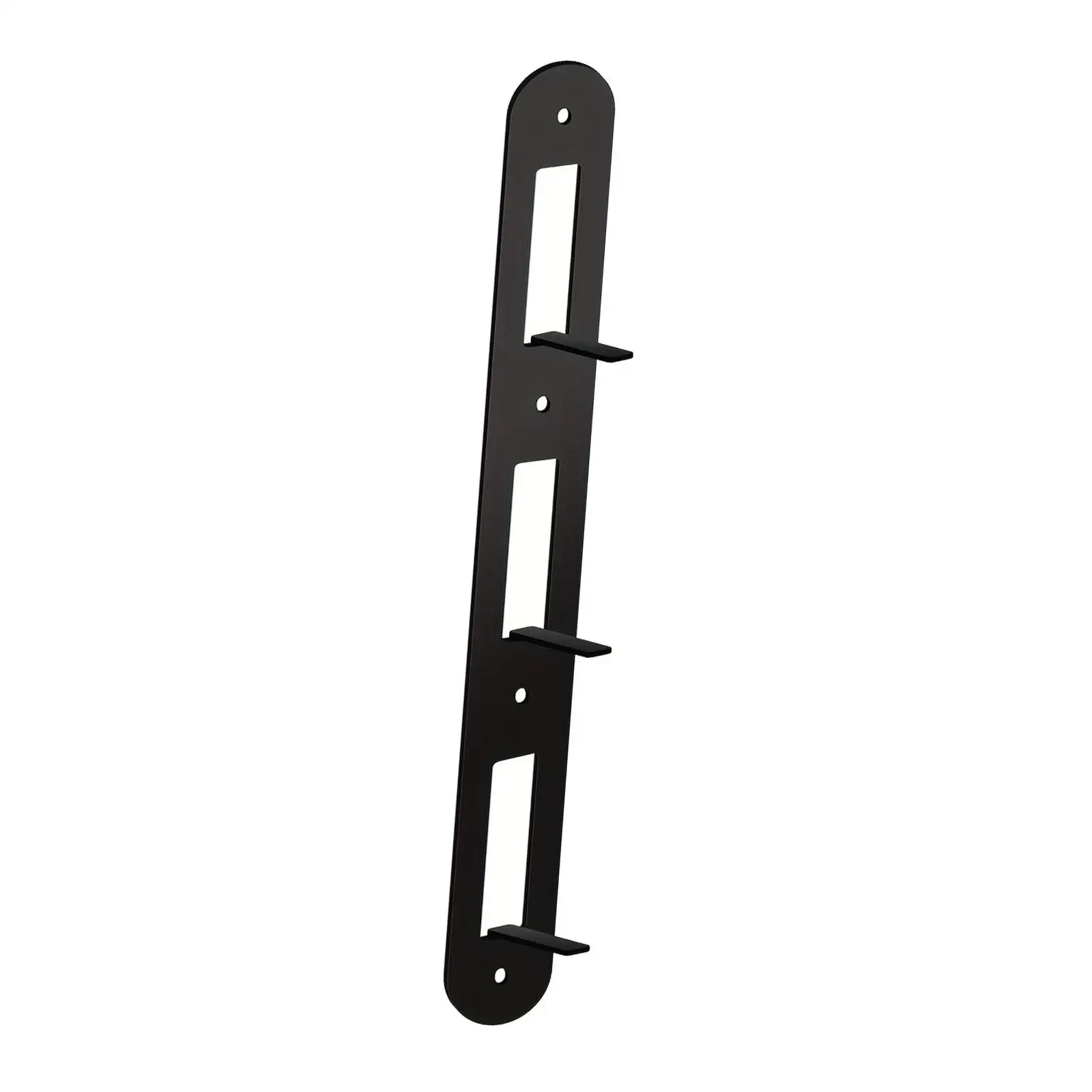 Black Metal Grinding Disc Wall Holder Angle Grinder Power Tool Storage for Workshop Garage Use