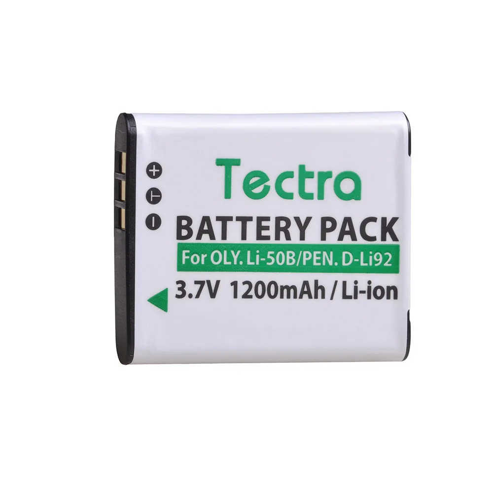 LI-50B Li50b แบตเตอรี่ + LED Dual Charger สำหรับ Olympus SZ-10 SZ-12 SZ-15 SZ-16HIS Sz-20 TG-610 TG-630HIS TG-810 TG-820 TG-830